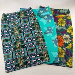 LuLaRoe - Cassie - Multicolor Skirt Trio - Size Small - NWOT